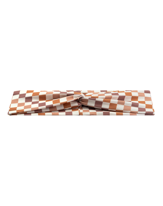 Harvest Plaid Mom Headband