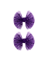 Hocus Pocus Tulle Bow Clips