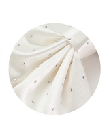 Ivory Starlight Bow Clips