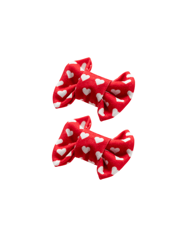 Lovestruck Bow Clips