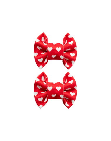 Lovestruck Bow Clips