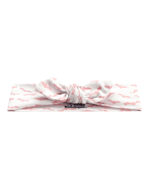 Pink Spooky Bats Headband