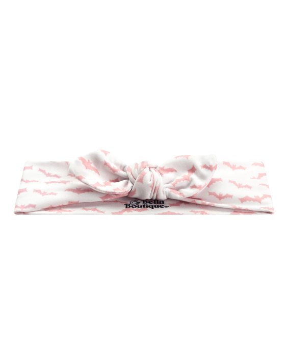 Pink Spooky Bats Headband