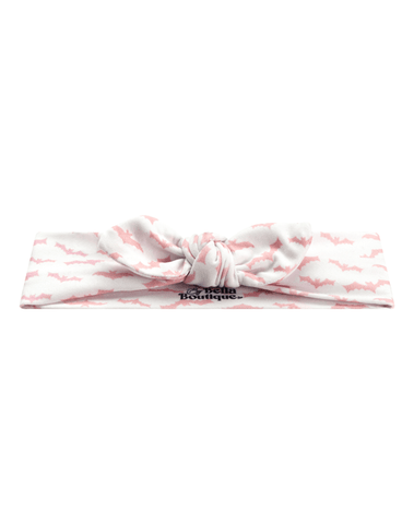 Pink Spooky Bats Headband