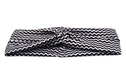 Mommy and me headband featuring a chevron print from By Bella Boutique.