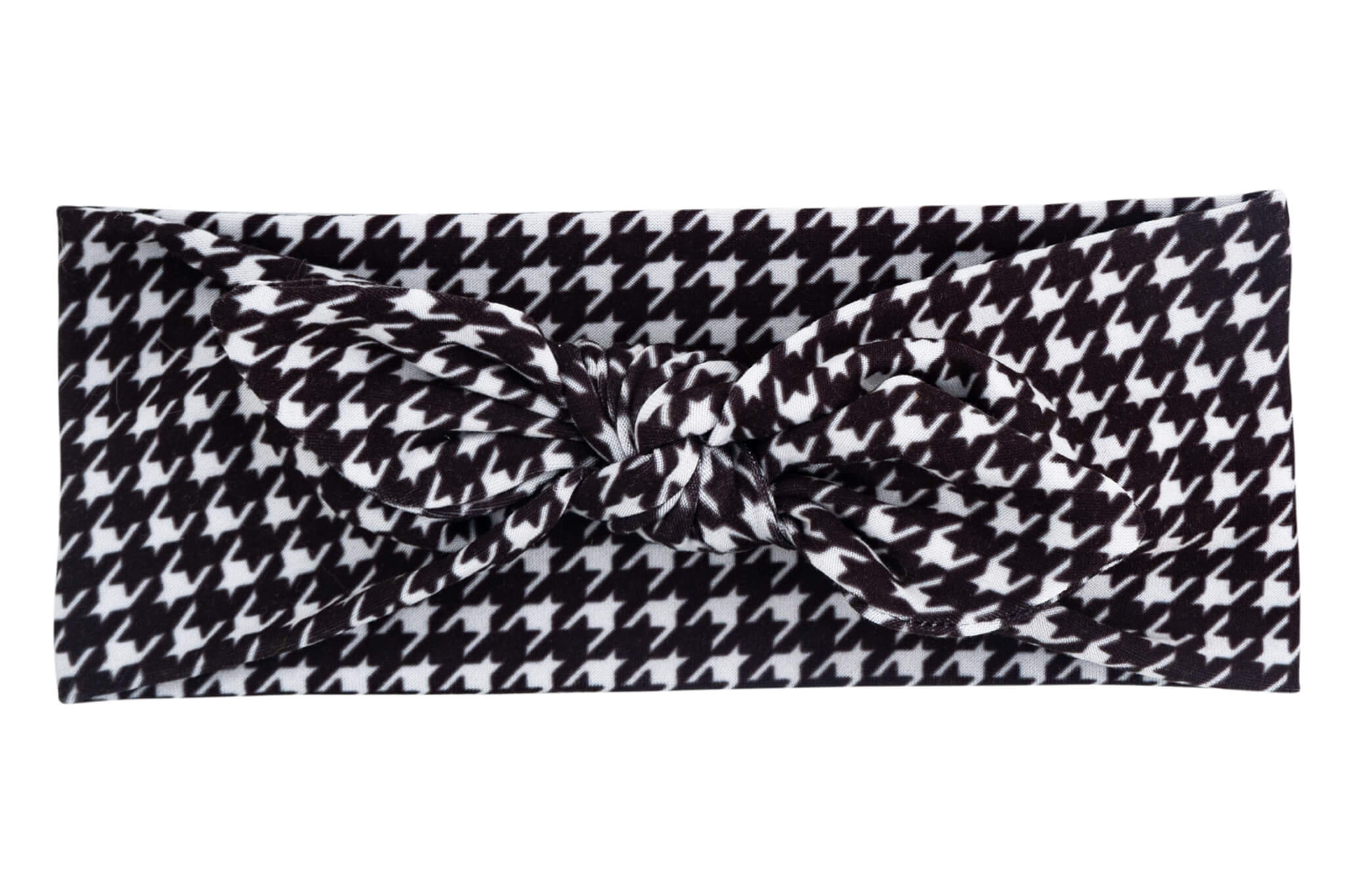 Houndstooth baby headband for girls from By Bella Boutique.