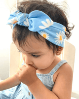 Blue Daisy Headband