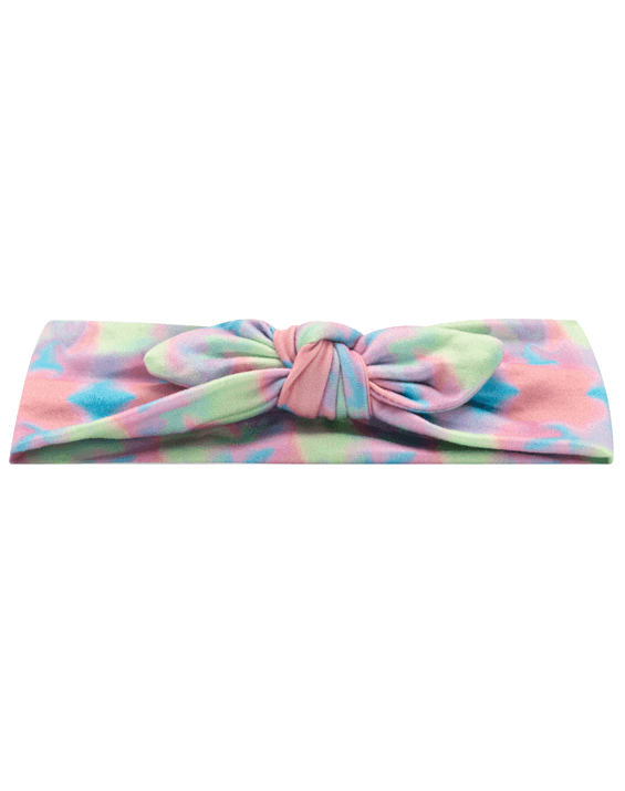 Bubblegum Pink Tie-Dye Headband