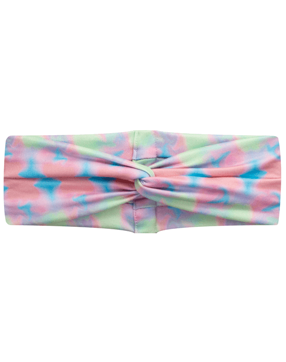 Bubblegum Pink Tie-Dye Mom Headband