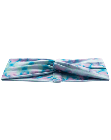 Cosmic Tie-Dye Turban Headband for Mom