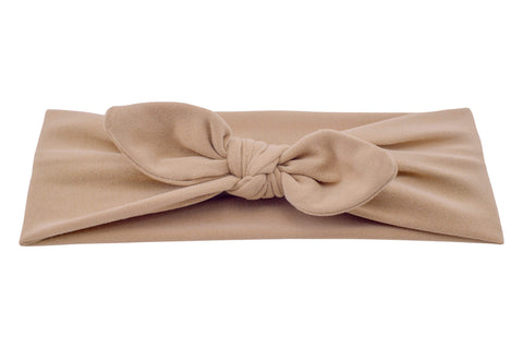 A comfortable baby bow for little girls from By Bella Boutique.