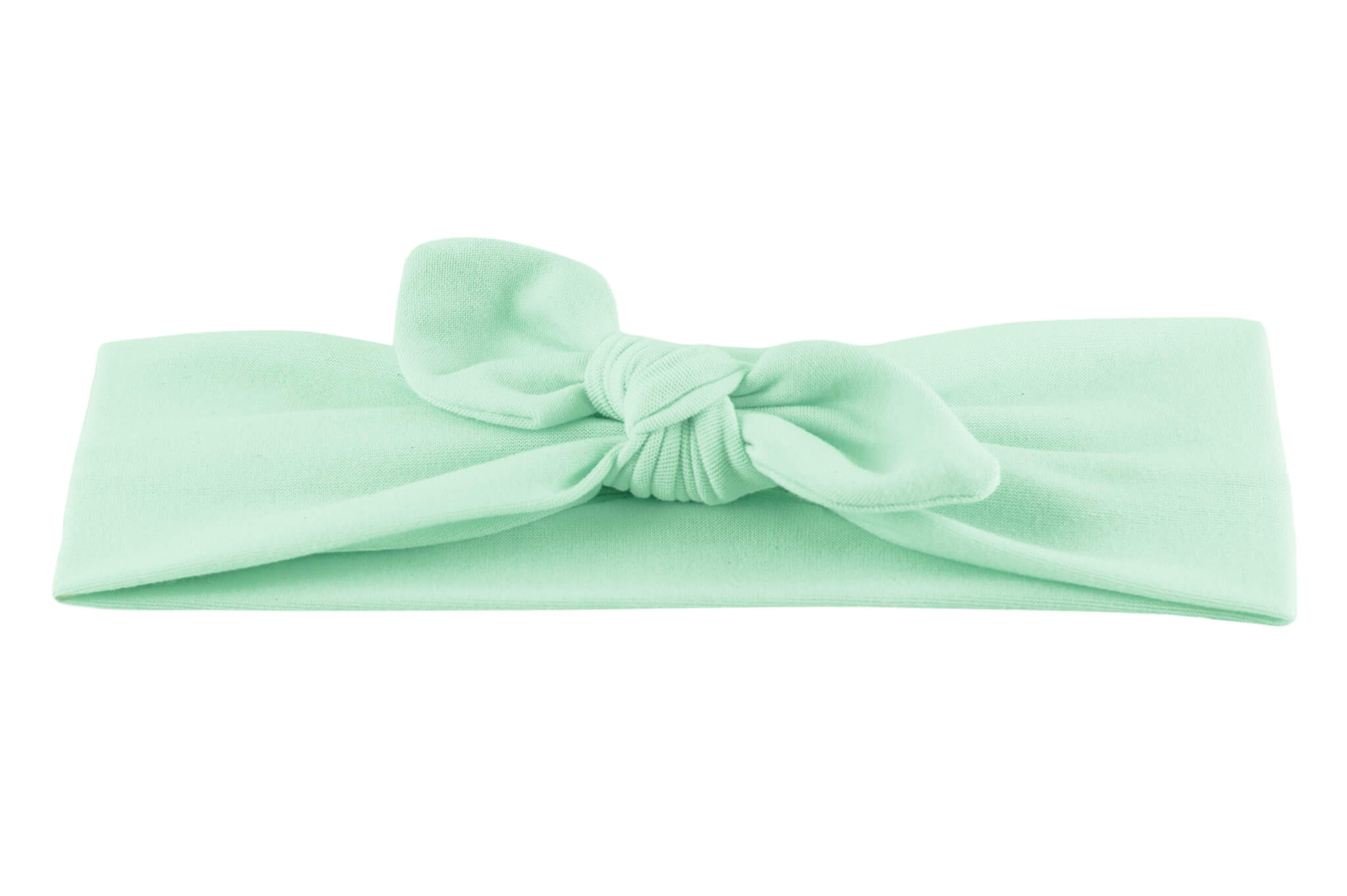 Seafoam green headband for little girls from By Bella Boutique.