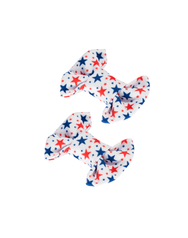 Star Spangled Bow Clips
