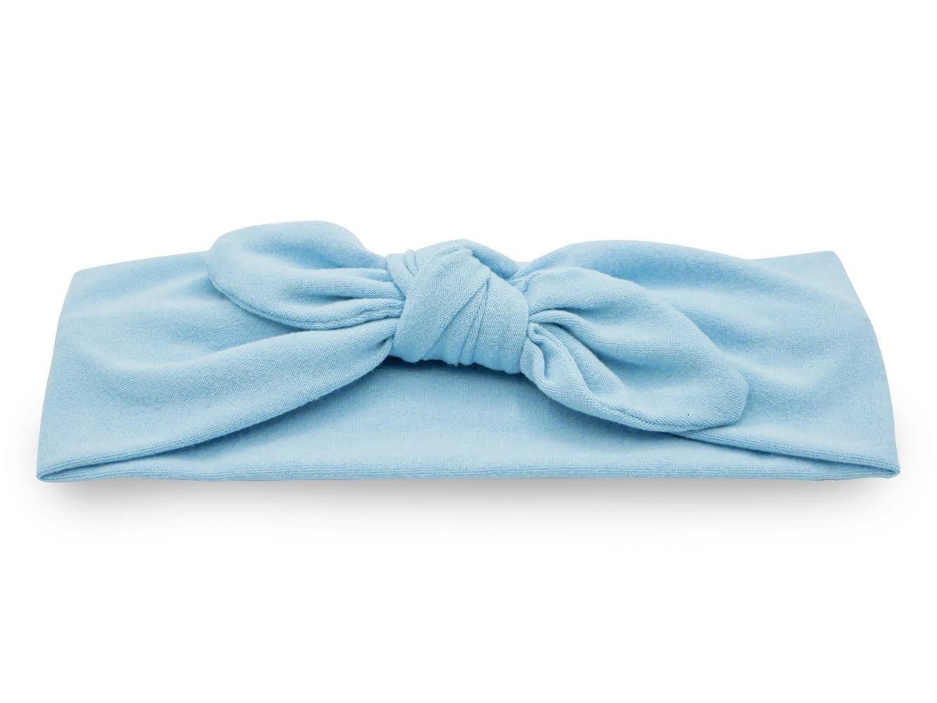 Blue Top Knot Headband By Bella Boutique 