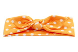 Yellow Polka Dot Headband